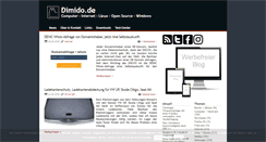 Desktop Screenshot of dimido.de